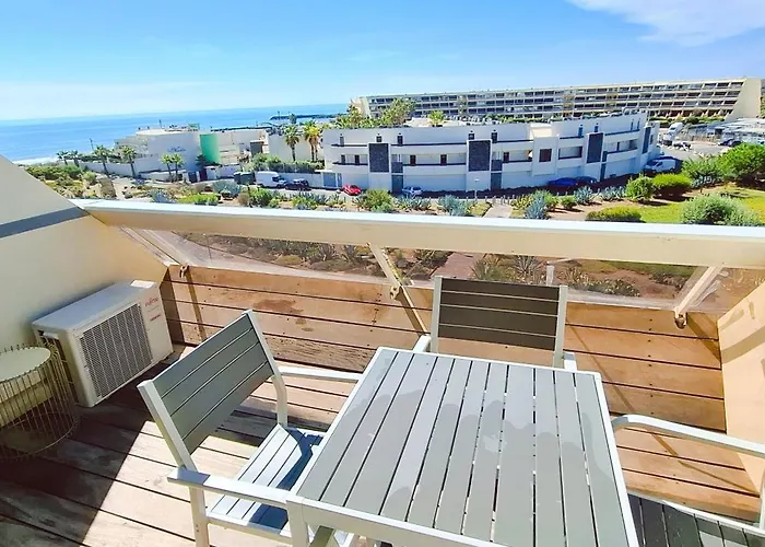 Apartmán Village Naturiste R4n - Le Cap Pleasure Sea View Agde